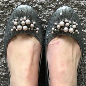Valentino Sequins Flat